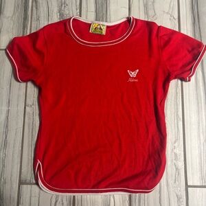 Alabama Red Butterfly Tee